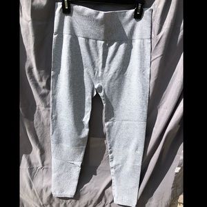 Fabletics Grey High-Waisted Athletic Leggings